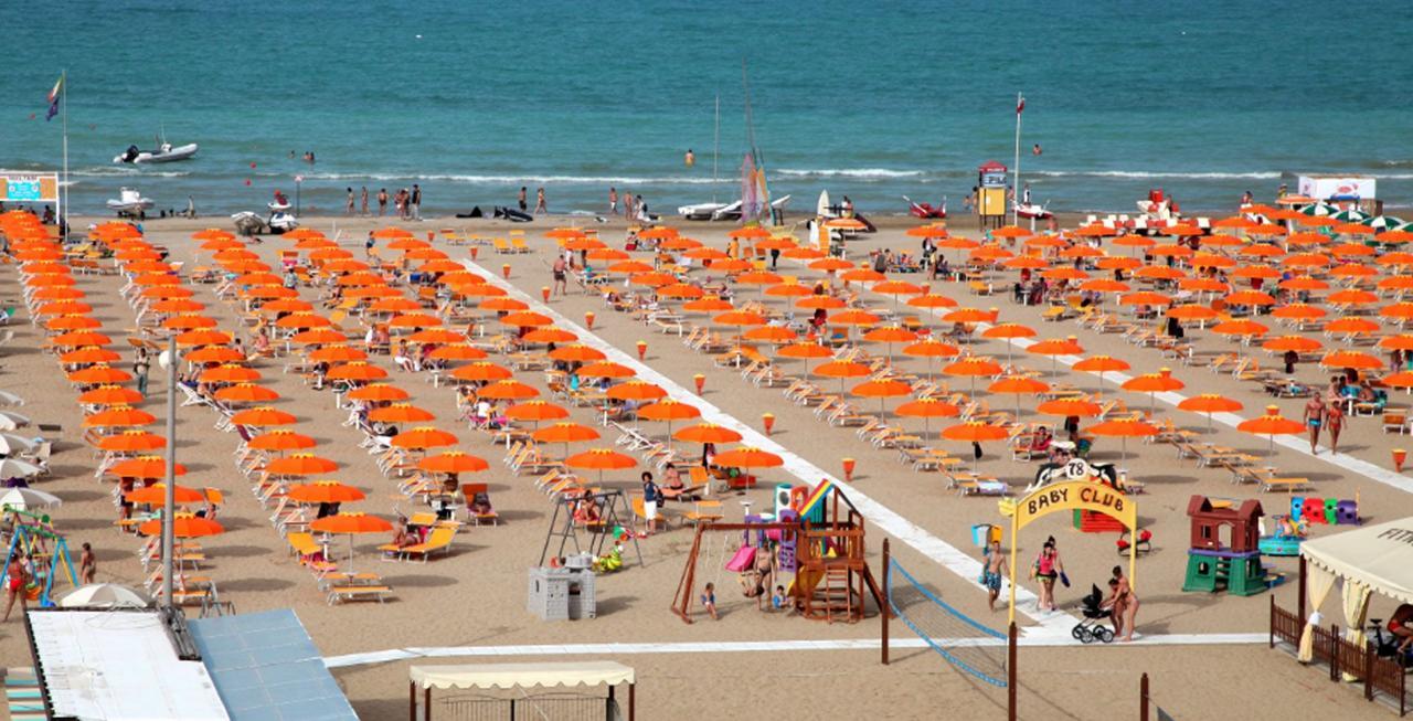 Hotel Orizzonti ريميني المظهر الخارجي الصورة